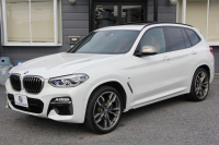 BMW X3 M40d ｾﾚｸﾄﾊﾟｯｹｰｼﾞ1ｵ-ﾅ 走行3300km 326馬力 ﾊﾟﾉﾗﾏｻﾝﾙｰﾌ ｺﾆｬｯｸﾚｻﾞｰ 全席ﾋｰﾀｰ ﾊｰﾏﾝｶｰﾄﾞﾝ HUD ﾘｱｼｰﾄ可倒調整 21AW Mｽﾎﾟｰﾂﾃﾞﾌ 追従ACC ｽﾃｱﾘﾝｸﾞｻﾎﾟｰﾄ ﾀｯﾁ画面HDDﾅﾋﾞTV 360度ｶﾒﾗ ｱﾝﾋﾞｴﾝﾄﾗｲﾄ 2年保証