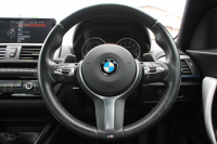 BMW 2シリーズ 220i ｸｰﾍﾟMｽﾎﾟｰﾂ 衝突軽減ﾌﾞﾚｰｷ 車線逸脱警告 歩行者警告 ﾌﾞﾚｰｷ付ｸﾙｺﾝ 直噴ﾀｰﾎﾞ8速AT ﾊﾟﾄﾞﾙｼﾌﾄ Applecarplay対応 ｱﾝﾄﾞﾛｲﾄﾞｵｰﾄ ﾀｯﾁﾊﾟｯﾄﾞ対応HDDﾅﾋﾞBｶﾒﾗ ｽﾏｰﾄｷｰ Bluetooth接続 専用ｴｱﾛ 17AW 2年保証