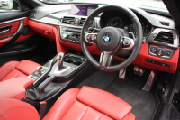 BMW 4シリーズ 440i ｶﾌﾞﾘｵﾚ Mｽﾎﾟｰﾂ ﾌｧｽﾄﾄﾗｯｸ&ﾌﾟﾗｽP LCI後期 ﾏｯﾄﾞﾌﾞﾗｯｸﾎﾞﾃﾞｨ ﾌﾙﾗｯﾋﾟﾝｸﾞｴｱｶﾗｰ ﾋｰﾀｰ赤革 追従ACC LEDﾍｯﾄﾞﾗｲﾄ ﾊｰﾏﾝｶｰﾄﾞﾝｻﾗｳﾝﾄﾞLEDﾍｯﾄﾞﾗｲﾄ&ﾃｰﾙ ｱﾀﾞﾌﾟﾃｨﾌﾞMｻｽ 19AW 追従ACC HUD 2年保証