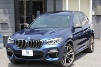 BMW X3 M40d ｾﾚｸﾄP 326馬力 3.0Lﾃﾞｨｰｾﾞﾙﾀｰﾎﾞﾊﾟﾉﾗﾏｻﾝﾙｰﾌ 全席ﾋｰﾀｰ黒革 ﾊｰﾏﾝｶｰﾄﾞﾝｻｳﾝﾄﾞHUD 専用21AW Mｽﾎﾟｰﾂﾃﾞﾌ&ﾌﾞﾚｰｷ 追従ACC ｽﾃｱﾘﾝｸﾞｻﾎﾟｰﾄ ﾀｯﾁ画面HDDﾅﾋﾞTV 360度ｶﾒﾗ ｱﾝﾋﾞｴﾝﾄﾗｲﾄ 電動ﾄﾗﾝｸ LEDﾍｯﾄﾞﾗｲﾄ 2年保証