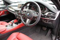 BMW X6 Xdrive35i Mｽﾎﾟｰﾂ ｾﾚｸﾄ&ﾌﾟﾗｲﾑP 最終ﾓﾃﾞﾙ ｻﾝﾙｰﾌ 全席ﾋｰﾀｰ赤革 液晶ﾒｰﾀｰ ﾊｰﾏﾝｶｰﾄﾞﾝｻﾗｳﾝﾄﾞLEDﾍｯﾄﾞﾗｲﾄ ｱﾀﾞﾌﾟﾃｨﾌﾞMｻｽ 全ﾄﾞｱｿﾌﾄｸﾛｰｽﾞ変更後ﾀｯﾁ画面HDDﾅﾋﾞ360度ｶﾒﾗ 電動ﾄﾗﾝｸ 追従ACC HUD 2年保証