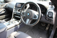 BMW 8シリーズ 840i ｸﾞﾗﾝｸｰﾍﾟMｽﾎﾟｰﾂ ﾊﾟﾉﾗﾏｻﾝﾙｰﾌ ﾒﾘﾉﾚｻﾞｰ ﾅｲﾄﾌﾞﾙｰ/ﾌﾞﾗｯｸindividualｺﾝﾋﾞｼｰﾄ ﾚｰｻﾞｰﾗｲﾄ ｵﾌﾟｼｮﾝ20AW ﾊｰﾏﾝｶｰﾄﾞﾝ ﾃﾞｨｽﾌﾟﾚｲｷｰ ﾘﾓｰﾄ Pｸﾘｽﾀﾙﾌｨﾆｯｼｭ 360度ｶﾒﾗ 追従ACC HUD 全席ﾋｰﾀｰ ﾌﾛﾝﾄﾍﾞﾝﾁﾚｰｼｮﾝ 2年保証