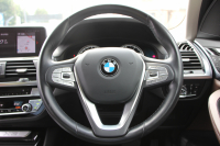 BMW X3 Xdrive20d Xﾗｲﾝ 真珠色 1ｵｰﾅ 全席ﾋｰﾀｰ茶革 HUD 追従ACC ｽﾃｱﾘﾝｸﾞｻﾎﾟｰﾄ 液晶ﾒｰﾀｰ ﾀｯﾁ画面対応HDDﾅﾋﾞTV LEDﾍｯﾄﾞﾗｲﾄ ｵｰﾄﾊｲﾋﾞｰﾑ 360度ｶﾒﾗ 電動ﾄﾗﾝｸ 衝突軽減ﾌﾞﾚｰｷ 車線逸脱警告 歩行者警告 2年保証