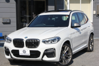 BMW X3 M40i ｾﾚｸﾄP ﾊﾟﾉﾗﾏｻﾝﾙｰﾌ 全席ﾋｰﾀｰ黒革 ﾊｰﾏﾝｶｰﾄﾞﾝｻｳﾝﾄﾞ387馬力 直6ﾀｰﾎﾞBMWﾗｲﾌﾞｺｯｸﾋﾟｯﾄﾞMspﾌﾞﾚｰｷ ﾘｱｼｰﾄ可倒調整 360度ｶﾒﾗ ﾀｯﾁ画面HDDﾅﾋﾞTV ｱｯﾌﾟﾙｶｰﾌﾟﾚｲ LEDﾍｯﾄﾞﾗｲﾄ ｵｰﾄﾊｲﾋﾞｰﾑ 電動ﾄﾗﾝｸ 専用21AW&ﾃﾞﾌ 2年保証