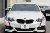 BMW 2シリーズ M235i ｸｰﾍﾟﾋｰﾀｰ黒革 326馬力 直6ﾀｰﾎﾞ8速AT 真珠色 N55ｴﾝｼﾞﾝ ｱﾀﾞﾌﾟﾃｨﾌﾞMｻｽ 衝突軽減ﾌﾞﾚｰｷ 車線逸脱警告 歩行者警告 ﾌﾞﾚｰｷ付ｸﾙｺﾝ HDDﾅﾋﾞBｶﾒﾗ&ﾘｱPDCｾﾝｻｰ Bluetooth接続 2ｿﾞｰﾝｴｱｺﾝ 2年保証