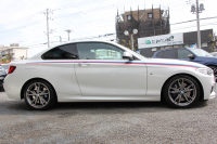 BMW 2シリーズ M235i ｸｰﾍﾟﾋｰﾀｰ黒革 326馬力 直6ﾀｰﾎﾞ8速AT 真珠色 N55ｴﾝｼﾞﾝ ｱﾀﾞﾌﾟﾃｨﾌﾞMｻｽ 衝突軽減ﾌﾞﾚｰｷ 車線逸脱警告 歩行者警告 ﾌﾞﾚｰｷ付ｸﾙｺﾝ HDDﾅﾋﾞBｶﾒﾗ&ﾘｱPDCｾﾝｻｰ Bluetooth接続 2ｿﾞｰﾝｴｱｺﾝ 2年保証