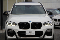 BMW X3 M40d ｾﾚｸﾄP 326馬力 3.0Lﾃﾞｨｰｾﾞﾙﾀｰﾎﾞﾊﾟﾉﾗﾏｻﾝﾙｰﾌ 全席ﾋｰﾀｰ黒革  ﾊｰﾏﾝｶｰﾄﾞﾝｻｳﾝﾄﾞHUD ﾘｱｼｰﾄ可倒調整 専用21AW Mｽﾎﾟｰﾂﾃﾞﾌ&ﾌﾞﾚｰｷ 追従ACC ｽﾃｱﾘﾝｸﾞｻﾎﾟｰﾄ ﾀｯﾁ画面HDDﾅﾋﾞTV 360度ｶﾒﾗ ｱﾝﾋﾞｴﾝﾄﾗｲﾄ 電動ﾄﾗﾝｸ 2年保証