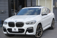 BMW X4 M40i ﾊﾟﾉﾗﾏｻﾝﾙｰﾌ 全席ﾋｰﾀｰ黒革 360馬力 直6ﾀｰﾎﾞｱﾀﾞﾌﾟﾃｨﾌﾞMｻｽ Mspﾌﾞﾚｰｷ 液晶ﾒｰﾀｰ 360度ｶﾒﾗ ﾀｯﾁ画面HDDﾅﾋﾞTV LEDﾍｯﾄﾞﾗｲﾄ ｵｰﾄﾊｲﾋﾞｰﾑ 電動ﾄﾗﾝｸ 専用21AW&ﾃﾞﾌ 2年保証