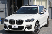 BMW X3 M40d ｾﾚｸﾄP 326馬力 3.0Lﾃﾞｨｰｾﾞﾙﾀｰﾎﾞﾊﾟﾉﾗﾏｻﾝﾙｰﾌ 全ﾋｰﾀｰ茶革 ﾍﾞﾝﾁﾚｰｼｮﾝ ﾘｱｼｰﾄ可倒調整 ﾊｰﾏﾝｶｰﾄﾞﾝ HUD 専用21AW Mｽﾎﾟｰﾂﾃﾞﾌ&ﾌﾞﾚｰｷ 追従ACC ｽﾃｱﾘﾝｸﾞｻﾎﾟｰﾄ ﾀｯﾁ画面HDDﾅﾋﾞTV 360度ｶﾒﾗ 電動ﾄﾗﾝｸ 2年保証