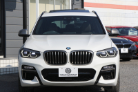 BMW X3 M40d ｾﾚｸﾄP 326馬力 3.0Lﾃﾞｨｰｾﾞﾙﾀｰﾎﾞﾊﾟﾉﾗﾏｻﾝﾙｰﾌ 全ﾋｰﾀｰ茶革 ﾍﾞﾝﾁﾚｰｼｮﾝ ﾘｱｼｰﾄ可倒調整 ﾊｰﾏﾝｶｰﾄﾞﾝ HUD 専用21AW Mｽﾎﾟｰﾂﾃﾞﾌ&ﾌﾞﾚｰｷ 追従ACC ｽﾃｱﾘﾝｸﾞｻﾎﾟｰﾄ ﾀｯﾁ画面HDDﾅﾋﾞTV 360度ｶﾒﾗ 電動ﾄﾗﾝｸ 2年保証