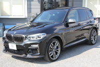 BMW X3 M40d ｾﾚｸﾄP 326馬力 3.0Lﾃﾞｨｰｾﾞﾙﾀｰﾎﾞﾊﾟﾉﾗﾏｻﾝﾙｰﾌ 全席ﾋｰﾀｰ黒革 ﾊｰﾏﾝｶｰﾄﾞﾝｻﾗｳﾝﾄﾞ3Ddesignｶｰﾎﾞﾝｽﾎﾟｲﾗｰ HUD 専用21AW Mｽﾎﾟｰﾂﾃﾞﾌ&ﾌﾞﾚｰｷ 追従ACC ｽﾃｱﾘﾝｸﾞｻﾎﾟｰﾄ ﾀｯﾁ画面HDDﾅﾋﾞTV 360度ｶﾒﾗ 電動ﾄﾗﾝｸ 2年保証