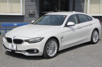 BMW 4シリーズ 420i ｸﾞﾗﾝｸｰﾍﾟﾗｸﾞｼﾞｭｱﾘｰ 後期 真珠色 ﾋｰﾀｰ黒革 液晶ﾒｰﾀｰ LEDﾍｯﾄﾞﾗｲﾄ&ﾃｰﾙ 追従ACC ﾚｰﾝﾁｪﾝｼﾞ警告 ﾌﾙｾｸﾞTV HDDﾅﾋﾞｸﾛｰﾑﾗｲﾝｴｸｽﾃﾘｱ 電動ﾄﾗﾝｸ 衝突軽減ﾌﾞﾚｰｷ 車線逸脱警告 歩行者警告 2年保証