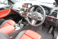 BMW X3 M40d ｾﾚｸﾄP 3.0Lﾃﾞｨｰｾﾞﾙﾀｰﾎﾞindividualﾒﾘﾉｺﾝﾋﾞﾚｻﾞｰ ﾊﾟﾉﾗﾏｻﾝﾙｰﾌ ﾘｱｼｰﾄ可倒調整 追従ACC HUD 液晶ﾒｰﾀｰ 360度ｶﾒﾗ LEDﾍｯﾄﾞﾗｲﾄ ｵｰﾄﾊｲﾋﾞｰﾑ ﾀｯﾁ画面HDDﾅﾋﾞMspﾌﾞﾚｰｷ 専用ﾃﾞﾌ 2年保証