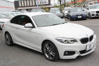 BMW 2シリーズ 220i ｸｰﾍﾟMｽﾎﾟｰﾂ 後期ﾓﾃﾞﾙ ｺｰﾗﾙﾚｯﾄﾞﾚｻﾞｰ ｼｰﾄﾋｰﾀｰ 追従ACC LEDﾍｯﾄﾞﾗｲﾄ&ﾃｰﾙ ｵﾌﾟｼｮﾝ18AW ﾀｯﾁ画面HDDﾅﾋﾞPｱｼｽﾄ ｵｰﾄｴｱｺﾝ 衝突軽減ﾌﾞﾚｰｷ 車線逸脱警告 歩行者警告 専用ｴｱﾛ Bluetooth接続 2年保証