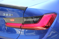 BMW 3シリーズ 320i Mｽﾎﾟｰﾂ ﾃﾞﾋﾞｭｰP ｺﾝﾌｫｰﾄP ﾋｰﾀｰ黒革 専用ﾌﾞﾙｰｽﾃｯﾁ 19AW 追従ACC 渋滞ﾊﾝｽﾞｵﾌ LEDﾍｯﾄﾞﾗｲﾄ ｵｰﾄﾊｲﾋﾞｰﾑ ﾀｯﾁ画面HDDﾅﾋﾞｱｯﾌﾟﾙｶｰﾌﾟﾚｲ Pｱｼｽﾄ 電動ﾄﾗﾝｸ ｽﾏｰﾄｷｰ 専用ｴｱﾛ ﾌﾞﾗｯｸｷﾄﾞﾆｰｸﾞﾘﾙ 2年保証