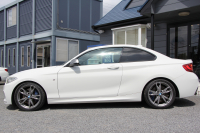 BMW 2シリーズ M235i ｸｰﾍﾟ直6ﾀｰﾎﾞ326馬力 ｱﾀﾞﾌﾟﾃｨﾌﾞMｻｽ 専用ﾌﾞﾚｰｷ Bｶﾒﾗ&ﾘｱ障害物ｿﾅｰ 衝突軽減ﾌﾞﾚｰｷ 車線逸脱警告 歩行者警告 ﾌﾞﾚｰｷ付ｸﾙｺﾝ HDDﾅﾋﾞBluetooth接続 18AW Eibachﾀﾞｳﾝｻｽ ﾊﾟﾄﾞﾙｼﾌﾄ ｽﾏｰﾄｷｰ 2年保証