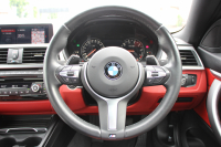 BMW 4シリーズ 420i ｸｰﾍﾟMｽﾎﾟｰﾂ 後期ﾓﾃﾞﾙ ﾋｰﾀｰ赤革 追従ACC LEDﾍｯﾄﾞﾗｲﾄ&ﾃｰﾙ ﾀｯﾁ画面HDDﾅﾋﾞTV 液晶ﾒｰﾀｰ 衝突軽減ﾌﾞﾚｰｷ 車線逸脱警告 歩行者警告 ﾚｰﾝﾁｪﾝｼﾞ警告 Bｶﾒﾗ Bluetooth接続 専用ｴｱﾛ ﾊﾟﾄﾞﾙｼﾌﾄ 2年保証