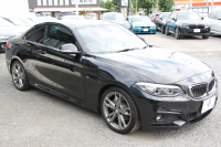 BMW 2シリーズ 220i ｸｰﾍﾟMｽﾎﾟｰﾂ 後期ﾓﾃﾞﾙ 追従ACC LEDﾍｯﾄﾞﾗｲﾄ&ﾃｰﾙ M235i&M240i用18AW  ﾀｯﾁ画面HDDﾅﾋﾞPｱｼｽﾄ ｵｰﾄｴｱｺﾝ 衝突軽減ﾌﾞﾚｰｷ 車線逸脱警告 歩行者警告 専用ｴｱﾛ Bluetooth接続 直噴ﾀｰﾎﾞ8速AT 2年保証