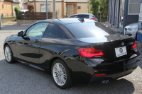 BMW 2シリーズ 220i ｸｰﾍﾟMｽﾎﾟｰﾂ 後期ﾓﾃﾞﾙ 追従ACC LEDﾍｯﾄﾞﾗｲﾄ&ﾃｰﾙ 追従ACC ﾀｯﾁ画面HDDﾅﾋﾞPｱｼｽﾄ ｵｰﾄｴｱｺﾝ 衝突軽減ﾌﾞﾚｰｷ 車線逸脱警告 歩行者警告 専用ｴｱﾛ Bluetooth接続 ｽﾏｰﾄｷｰ 直噴ﾀｰﾎﾞ8速AT 2年保証