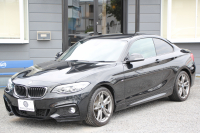 BMW 2シリーズ 220i ｸｰﾍﾟMｽﾎﾟｰﾂ 後期ﾓﾃﾞﾙ 追従ACC LEDﾍｯﾄﾞﾗｲﾄ&ﾃｰﾙ M235i&M240i用18AW  ﾀｯﾁ画面HDDﾅﾋﾞPｱｼｽﾄ ｵｰﾄｴｱｺﾝ 衝突軽減ﾌﾞﾚｰｷ 車線逸脱警告 歩行者警告 専用ｴｱﾛ Bluetooth接続 直噴ﾀｰﾎﾞ8速AT 2年保証