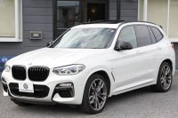 BMW X3 M40d 326馬力 3.0Lﾃﾞｨｰｾﾞﾙﾀｰﾎﾞﾊﾟﾉﾗﾏｻﾝﾙｰﾌ 全席ﾋｰﾀｰ黒革 ﾘｱｼｰﾄ可倒調整 ｱﾝﾋﾞｴﾝﾄﾗｲﾄ 21AW 追従ACC HUD 液晶ﾒｰﾀｰ ｽﾃｱﾘﾝｸﾞｻﾎﾟｰﾄ ﾀｯﾁ画面HDDﾅﾋﾞ360度ｶﾒﾗ LEDﾍｯﾄﾞﾗｲﾄ ｵｰﾄﾊｲﾋﾞｰﾑ 専用ﾃﾞﾌ&ﾌﾞﾚｰｷ 2年保証