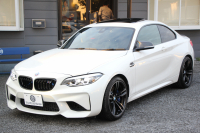 BMW Mシリーズ M2ｸｰﾍﾟMDCT 後期 370馬力 直6ﾀｰﾎﾞｻﾝﾙｰﾌ ﾊｰﾏﾝｶｰﾄﾞﾝ ﾋｰﾀｰ黒革 LEDﾍｯﾄﾞﾗｲﾄ LEDﾃｰﾙ ﾀｯﾁ画面HDDﾅﾋﾞBｶﾒﾗ 専用19AW 専用ﾌﾞﾚｰｷ 衝突軽減ﾌﾞﾚｰｷ 車線逸脱警告 歩行者警告 ﾌﾞﾚｰｷ付ｸﾙｺﾝ ｽﾏｰﾄｷｰ ﾊﾟﾄﾞﾙｼﾌﾄ 2年保証