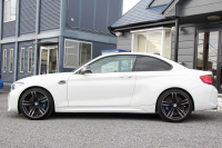 BMW Mシリーズ M2ｸｰﾍﾟMDCT 後期 370馬力 直6ﾀｰﾎﾞｻﾝﾙｰﾌ ﾊｰﾏﾝｶｰﾄﾞﾝ ﾋｰﾀｰ黒革 LEDﾍｯﾄﾞﾗｲﾄ LEDﾃｰﾙ ﾀｯﾁ画面HDDﾅﾋﾞBｶﾒﾗ 専用19AW 専用ﾌﾞﾚｰｷ 衝突軽減ﾌﾞﾚｰｷ 車線逸脱警告 歩行者警告 ﾌﾞﾚｰｷ付ｸﾙｺﾝ ｽﾏｰﾄｷｰ ﾊﾟﾄﾞﾙｼﾌﾄ 2年保証