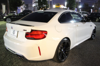 BMW Mシリーズ M2ｸｰﾍﾟMDCT 後期 370馬力 直6ﾀｰﾎﾞｻﾝﾙｰﾌ ﾊｰﾏﾝｶｰﾄﾞﾝ ﾋｰﾀｰ黒革 LEDﾍｯﾄﾞﾗｲﾄ LEDﾃｰﾙ ﾀｯﾁ画面HDDﾅﾋﾞBｶﾒﾗ 専用19AW 専用ﾌﾞﾚｰｷ 衝突軽減ﾌﾞﾚｰｷ 車線逸脱警告 歩行者警告 ﾌﾞﾚｰｷ付ｸﾙｺﾝ ｽﾏｰﾄｷｰ ﾊﾟﾄﾞﾙｼﾌﾄ 2年保証