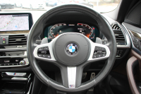 BMW X3 M40d 変更後新ｲﾝﾃﾘｱ ﾊﾟﾉﾗﾏｻﾝﾙｰﾌ BMWﾗｲﾌﾞｺｯｸﾋﾟｯﾄﾞ新HDDﾅﾋﾞｱｯﾌﾟﾙｶｰﾌﾟﾚｲ 3.0Lﾃﾞｨｰｾﾞﾙﾀｰﾎﾞ326馬力 全席ﾋｰﾀｰ茶革 ﾘｱｼｰﾄ可倒調整 ｱﾝﾋﾞｴﾝﾄﾗｲﾄ 360度ｶﾒﾗ 追従ACC HUD LEDﾍｯﾄﾞﾗｲﾄ ｵｰﾄﾊｲﾋﾞｰﾑ 2年保証