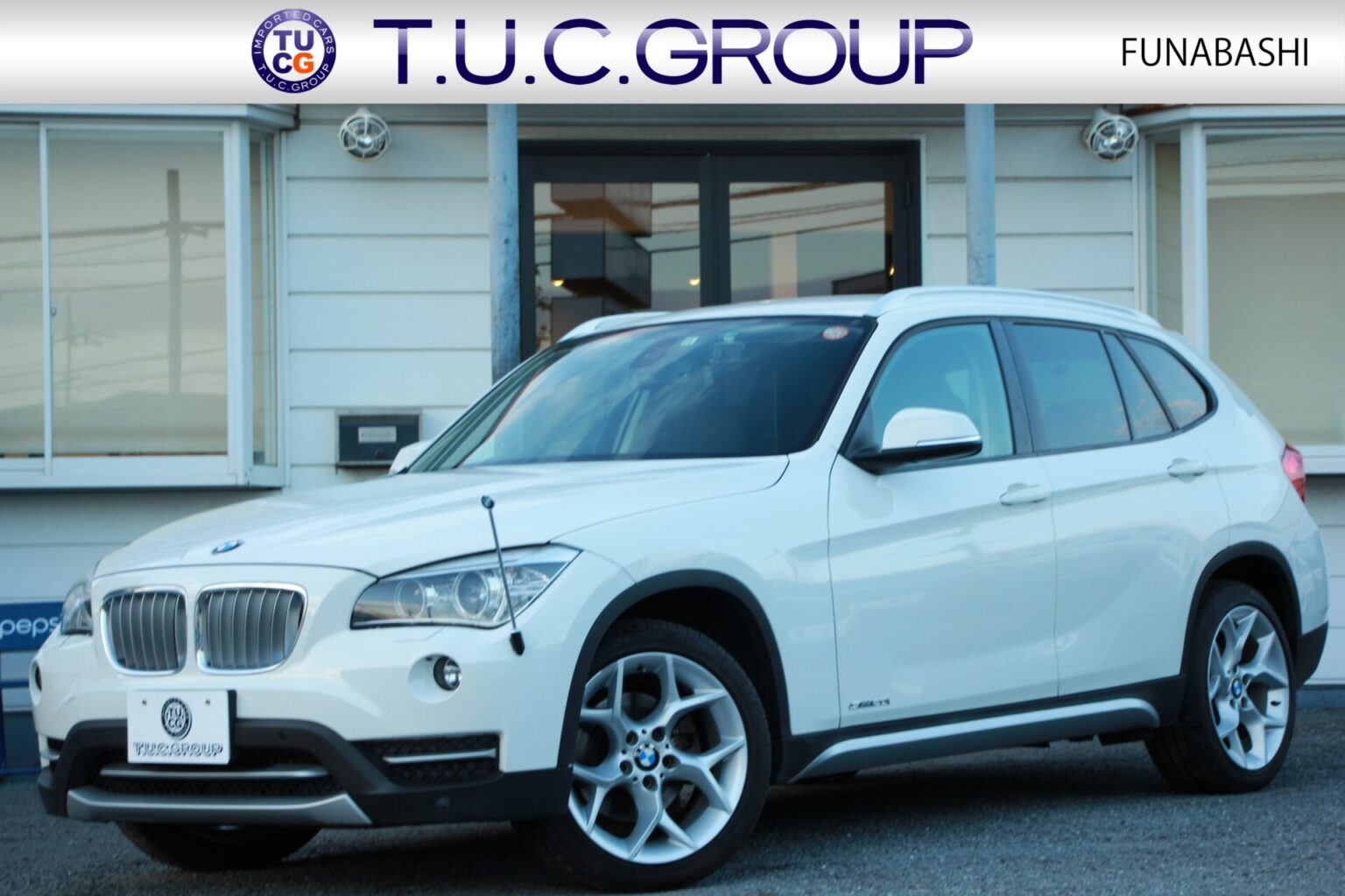2014年 BMW X1 Sドライブ20i Xライン アルピンホワイト 163万円 T.U.C.GROUP BMW専門船橋店
